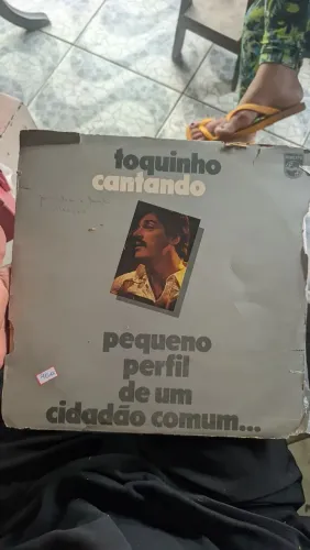LP Toquinho Cantando Pequeno Perfil De Um Cidadão Comum Philips 1978