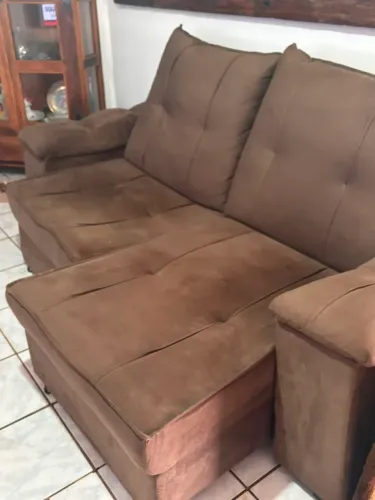 Sofá 2 lugares retrátil