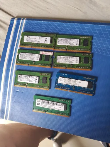 Lotes de memórias para notebook