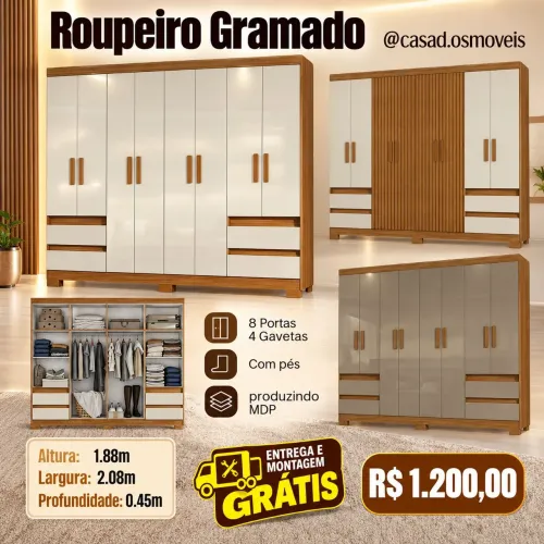 Guarda roupa Gramado