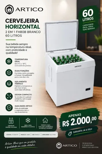 Freezer para cerveja 