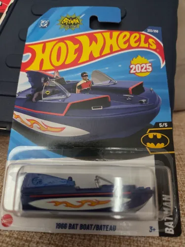 1966 Bat Boat/Bateu batmobile Hotwheels