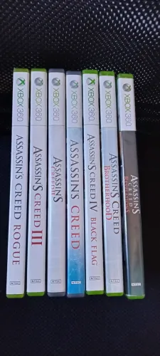 Coleção Assassins Creed Xbox360