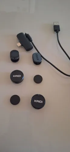 Microfone sem fio magnético