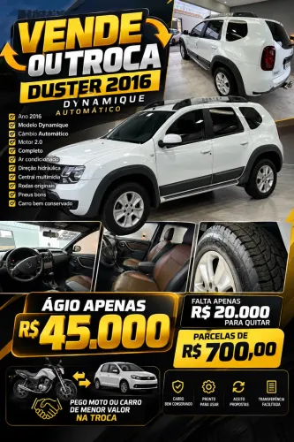 Renault Duster Dynamique 2.0 Hi-flex 16V Aut. 2016