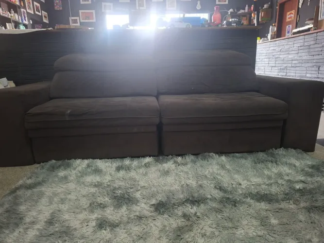 Vendo sofá cama marrom