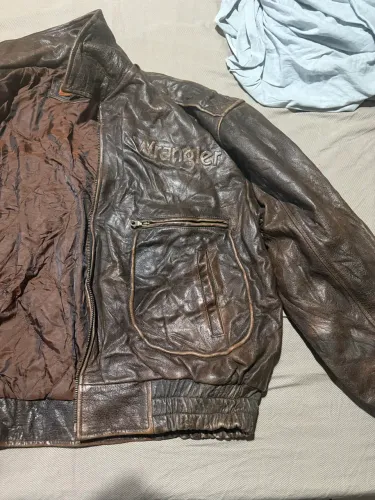 Jaqueta Couro Wrangler