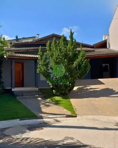 Excelente casa à venda no Condomínio Vale do Sol em Porto Feliz
