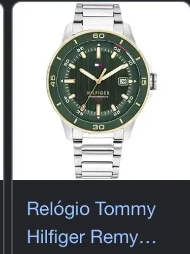 Relógio Tommy Hilfiger Remy Masculino Em Aço Prateado 1792230