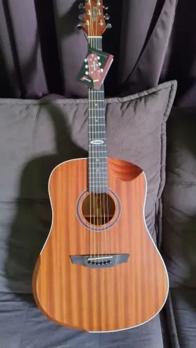 VIOLÃO STRINBERG FOLK SD201HCR - MAHOGANY SATIN (NOVO)