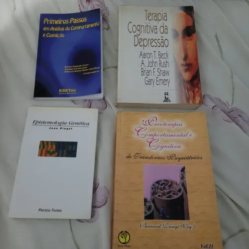 Kit 4 livros - Psicologia Comportamental- Usados