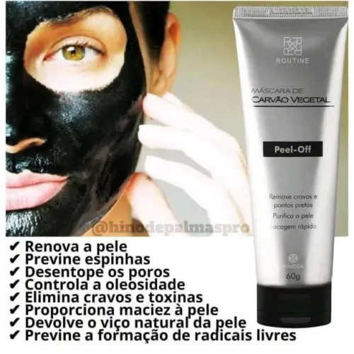 carvão ativado remove cravos e espinhas