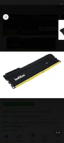 Memória ram indilinx 16gb 3200mhz