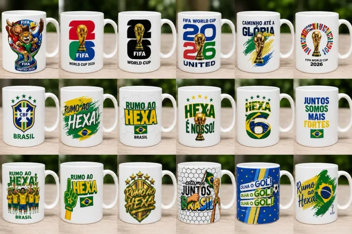 Caneca Personalizada Branca Impacto Visual 325 Ml