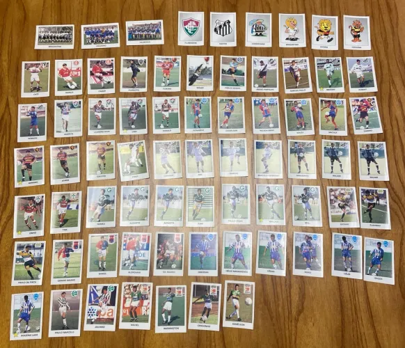 Lote de figurinhas panini Campeonato Brasileiro 1995