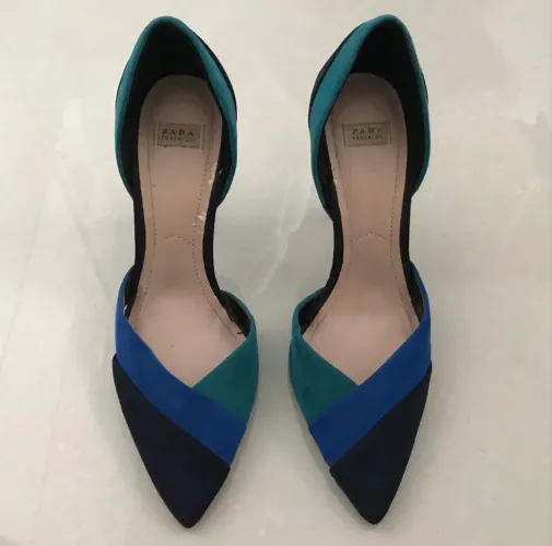 Scarpin zara seminovo comprado em Paris