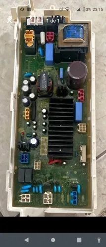 Placa da lava e seca LG 10 kg