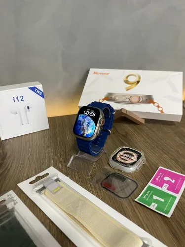 Smartwatch Ultra 49mm + Fone Bluetooth de BRINDE