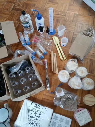 Materiais de artesanato