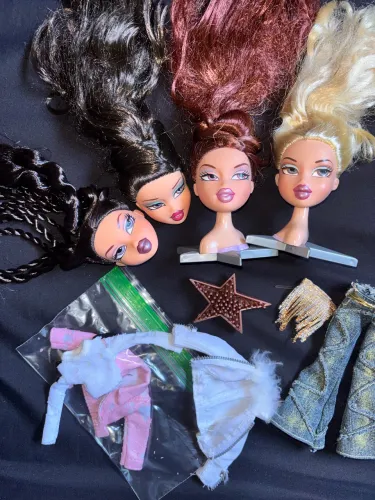 bratz head gamez jade cloe dana e meygan