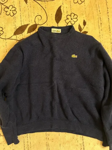 Suéter vintage de lã da Lacoste