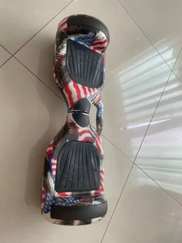 Hoverboard Adulto e Infantil com 350W, Overboard Todo Terreno com Rodas Largas 6.5", Overb