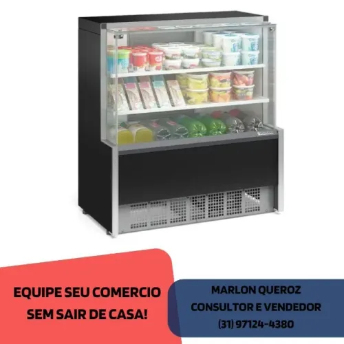 Balcão Refrigerado 2 Placas 1,25M Gelopar Novo