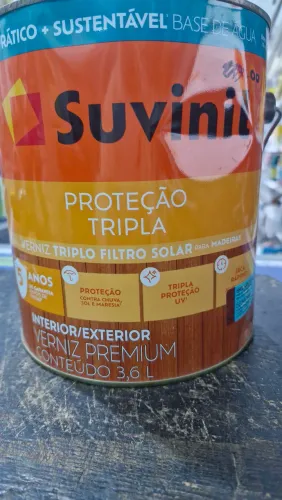 Verniz Tripla Proteção Mogno Brilhante Premium Suvinil 3.6L