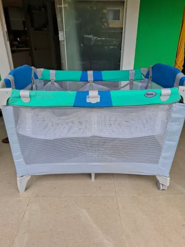 Berço portátil chiqueirinho Tubline Baby com bag