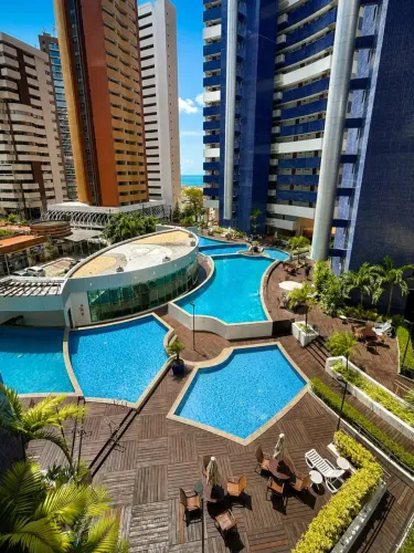 Beach Class Fortaleza | 50m da Beira Mar | 56m² | 2 suítes | Locação mensal