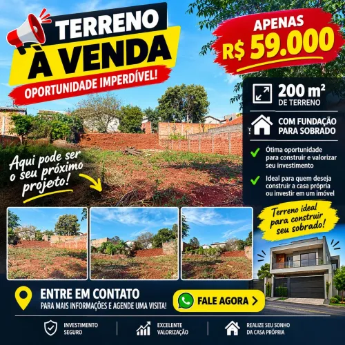Terreno 200m2