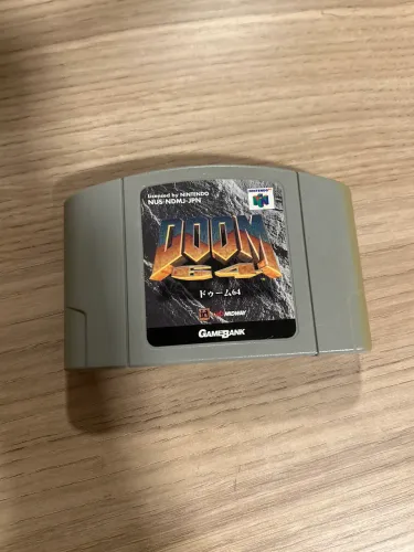 Cartucho Doom 64 original japonês 
