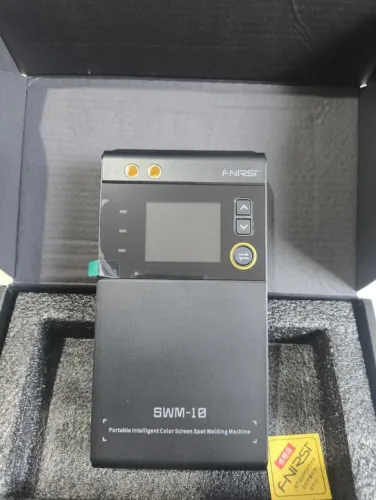 Soldador Portátil FNIRSI SWM-10 para Baterias 18650,