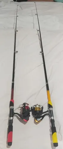 Vara de pesca 1,80 de altura novas