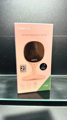 CAMERA DE VIDEO WI-FI FULL HD IMX C C MICROSD 32GB - INTELBRAS