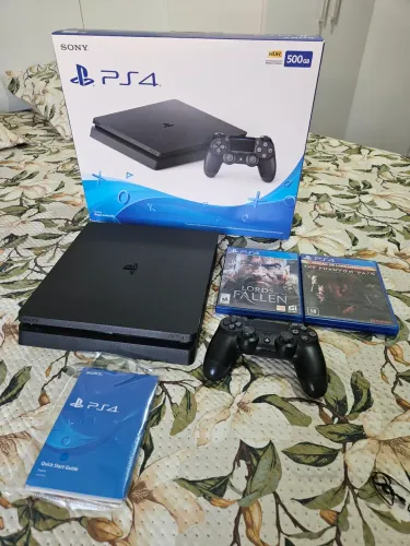 Sony Playstation Ps4 Slim 500gb + 1 controle original