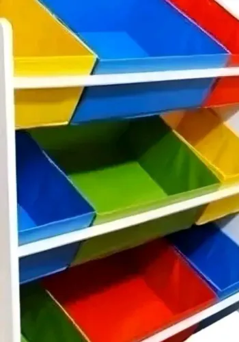 Estante infantil lindíssima para guardar e organizar brinquedos entrego