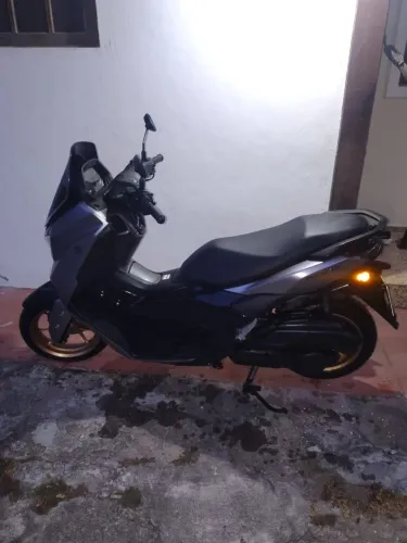 Linda Scooter, preta com prata garantia de fábrica 