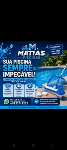 Limpeza de picinas