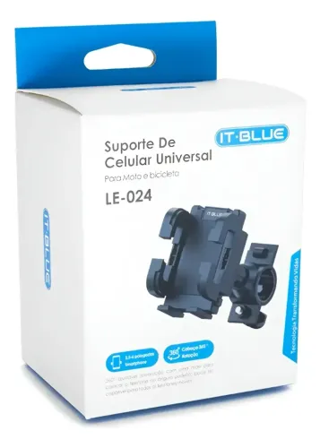 Suporte De Celular Para Bicicleta E Moto It-blue Le-024