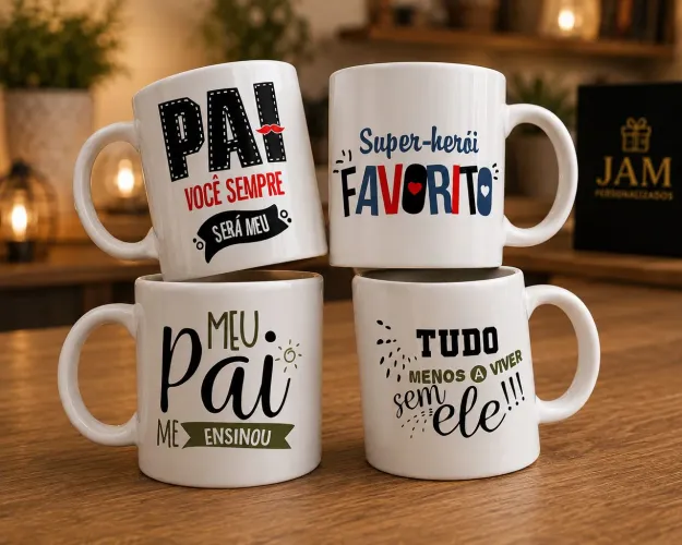 CANECAS PERSONALIZADAS DIA DOS PAIS