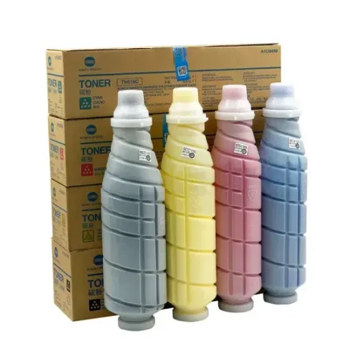 Kit de toner Konica Minolta tn616 original ideal para recargas em konica c224/227/258/368 