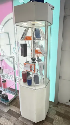 Vitrine/expositor giratório