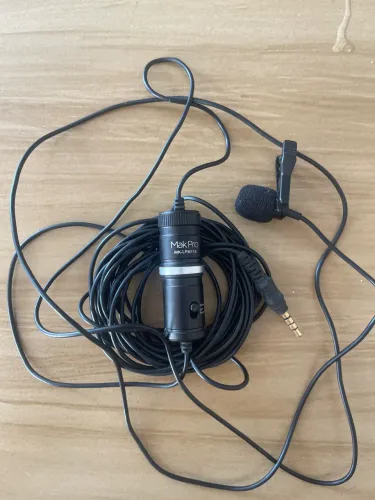 Microfone de Lapela Mak Pro MK-LPM116