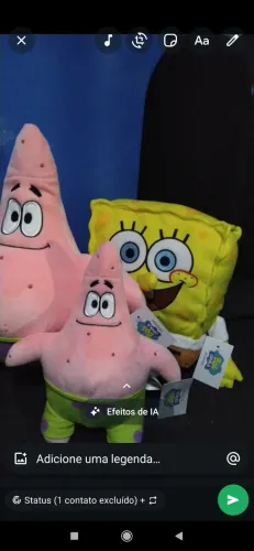 Patrick e bob esponja