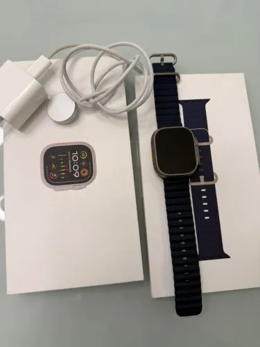 Apple Watch Ultra 2 49mm Impecável. CAIXA E CARREGADOR ORIGINAL.