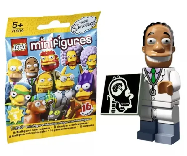 Lego Minifigura Série 2 Os Simpsons Dr. Hibbert 71009 - 1 unidade