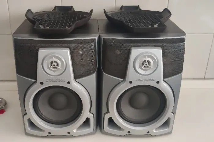 Par De Caixas Acústicas Aiwa SX FN705