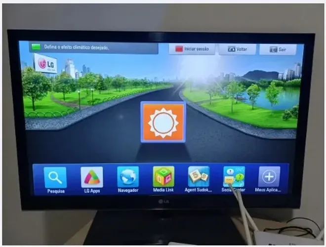 TV LG 42 polegadas Full HD (modelo 42LV3700)