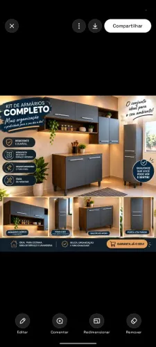 Armário de cozinha 